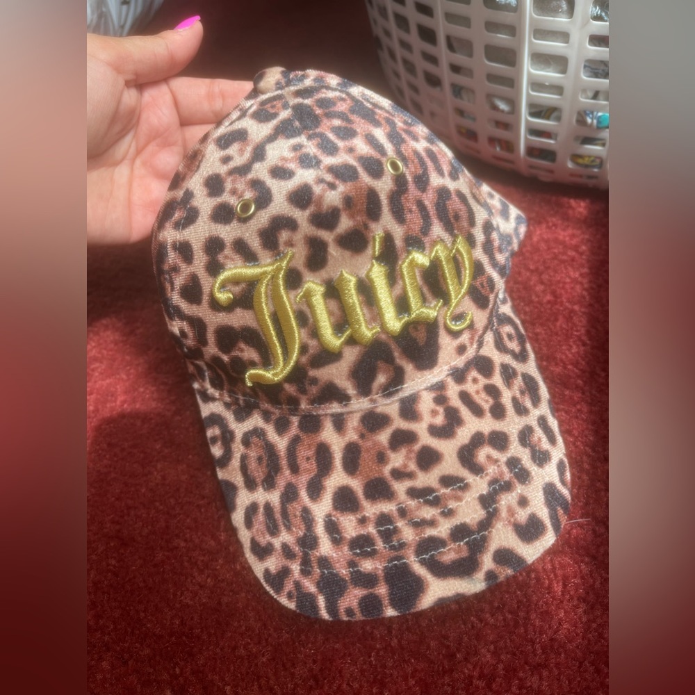 Juicy Couture Animal Print Hat